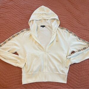 BURBERRY Terrycloth Zip Up